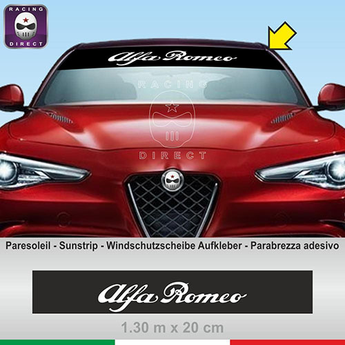 Pare-soleil logo lassique ALFA ROMEO