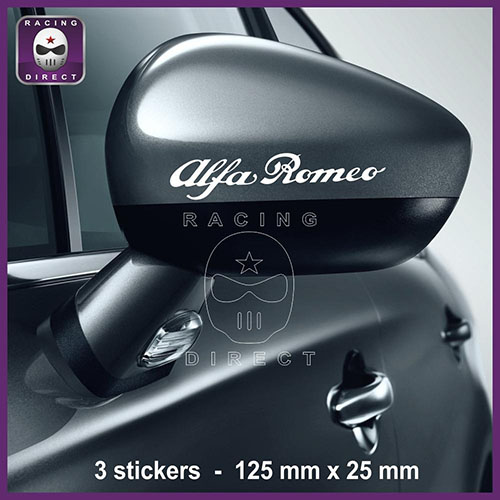 ALFA ROMEO sticker decal 125 mm ALFA ROMEO