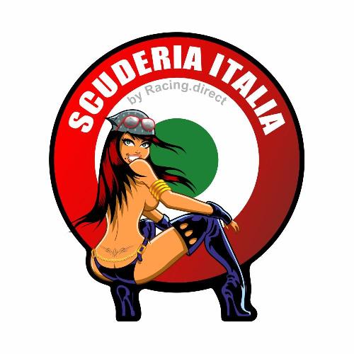 Lot de 3 sticker SCUDERIA ITALIA pour ALFA ROMEO ALFA ROMEO