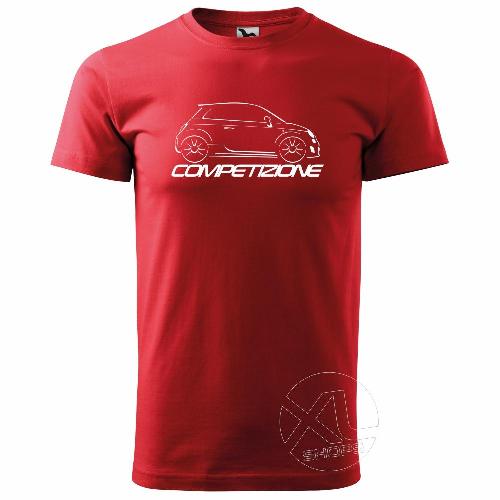 FIAT ABARTH 500 COMPETIZIONE Men tshirt FIAT ABARTH