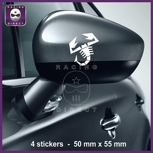 4 ABARTH Scorpio sticker decal FIAT ABARTH