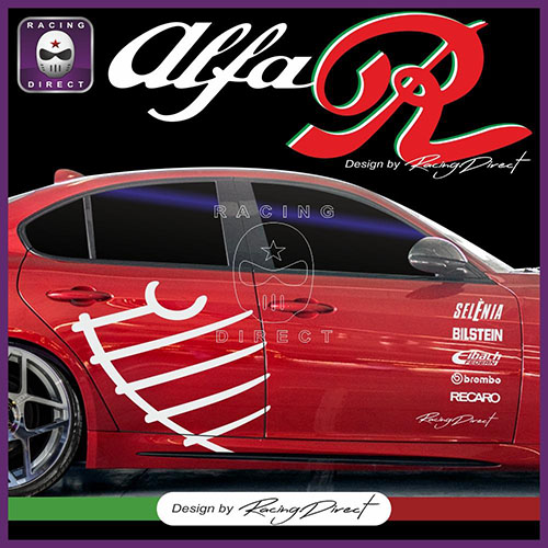 ALFA SELANA Aufkleber ALFA ROMEO