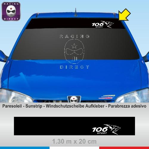 PEUGEOT 106 SPORT Windshiel decal  PEUGEOT