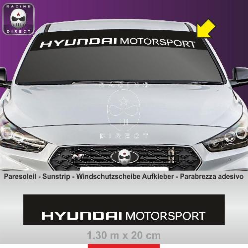 HYUNDAI Motorsport Windshiel decal TYPE 2 HYUNDAI