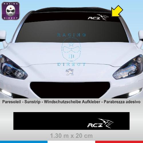 PEUGEOT RCZ Windschutzscheibe aufkleber  PEUGEOT