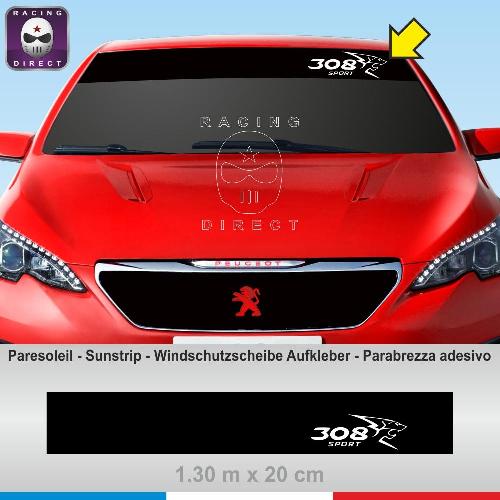 PEUGEOT 308 Windshiel decal  PEUGEOT