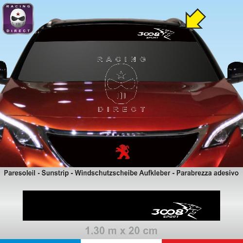 PEUGEOT 3008 Windshiel decal  PEUGEOT