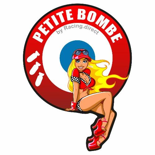 Set of 3 stickers PETITE BOMBE for PEUGEOT PEUGEOT SPORT