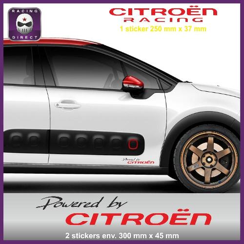 Sticker Powered by CITROEN CITROEN