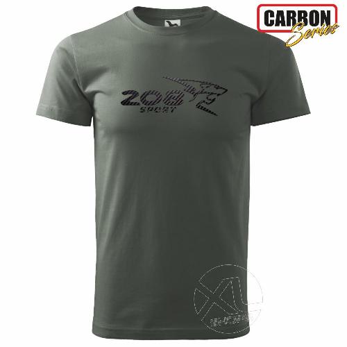 PEUGEOT 208 SPORT Carbon look Herren T-Shirt  PEUGEOT