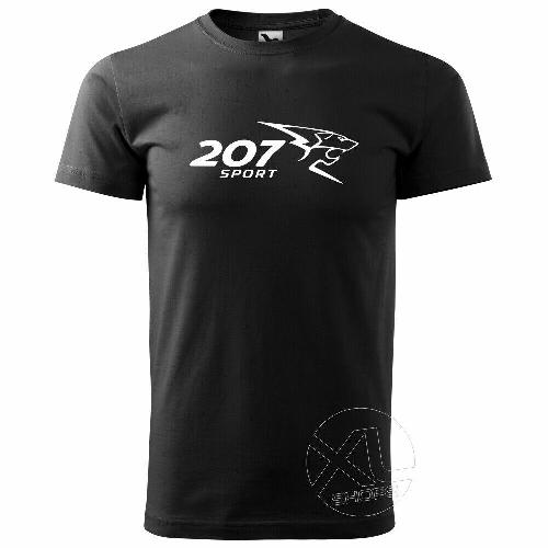 T-shirt homme lion PEUGEOT 207 SPORT PEUGEOT