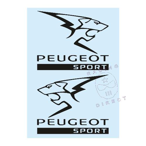 4 PEUGEOT SPORT sticker decal PEUGEOT