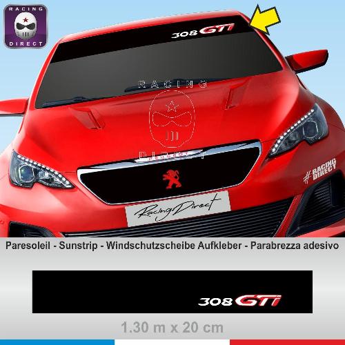 PEUGEOT 308 GTI Windshiel decal  PEUGEOT