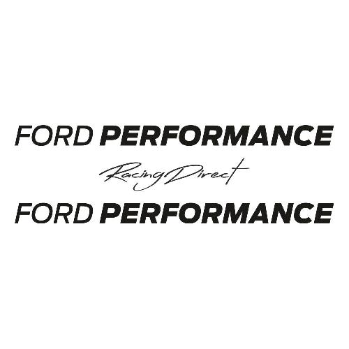 2 adesivi fasce laterali bandiera FORD PERFORMANCE  FORD