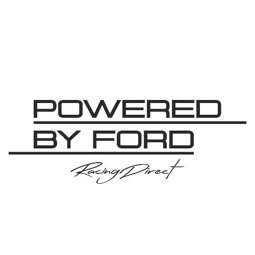 POWERED BY FORD Motorhauben-Sticker FORD