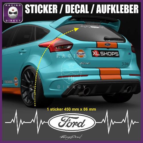 1 sticker FORD 45 cm FORD