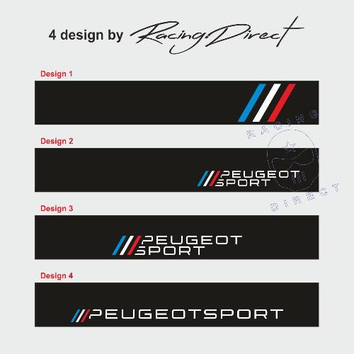 Pare-soleil PEUGEOT SPORT 4 design depuis 2022 PEUGEOT